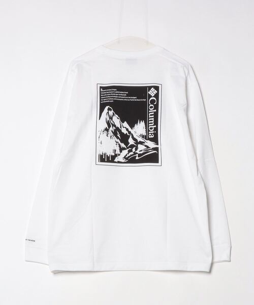 tシャツ 「WEB限定」「Columbia/コロンビア」 URBAN HIKE バックプリントロンT レディース メンズ Columbia（コロンビア）の「【WEB限定】[Columbia/コロンビア