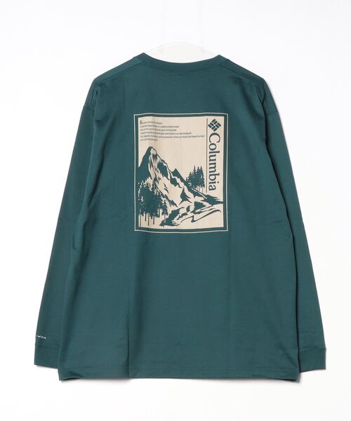 tシャツ 「WEB限定」「Columbia/コロンビア」 URBAN HIKE バックプリントロンT レディース メンズ Columbia（コロンビア）の「【WEB限定】[Columbia/コロンビア