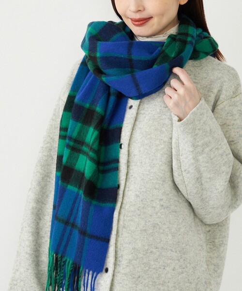 マフラー チェック ストール JILL by STUART ストール マフラー エアリーチェックストール