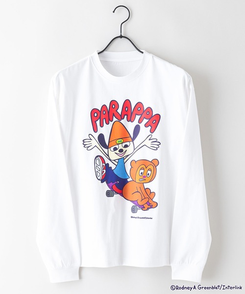 JEANS MATE（ジーンズメイト）の「【PaRappa the Rapper/パラッパラッパー】 プリントロンT（Tシャツ/カットソー・メンズ・ブラック/スミクロ/オフホワイト/ホワイト・X-LARGE/LARGE/MEDIUM）」の12枚目の写真