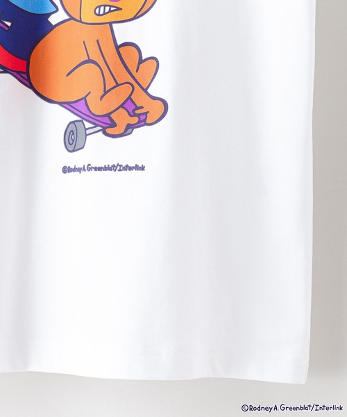 JEANS MATE（ジーンズメイト）の「【PaRappa the Rapper/パラッパラッパー】 プリントロンT（Tシャツ/カットソー・メンズ・ブラック/スミクロ/オフホワイト/ホワイト・X-LARGE/LARGE/MEDIUM）」の11枚目の写真