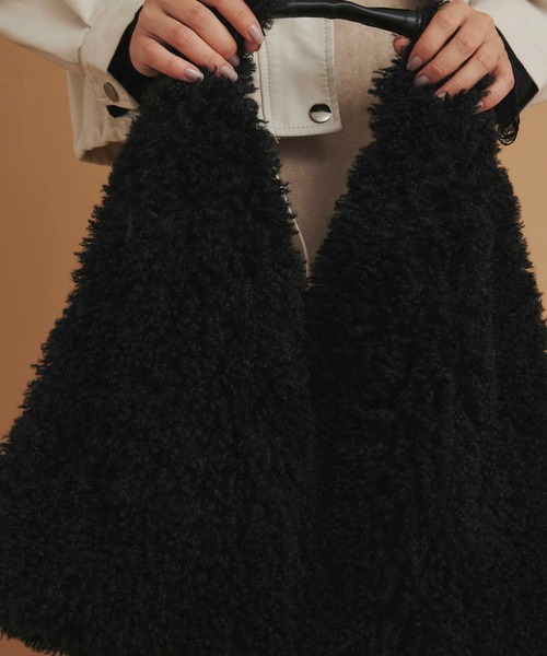 Edit Sheen（エディットシーン）の「エコファートライアングルトートバッグ（トートバッグ・レディース・イエロー/ブルー/ブラック/ベージュ・FREE）」の13枚目の写真