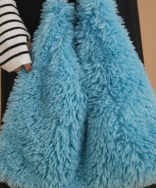 Edit Sheen（エディットシーン）の「エコファートライアングルトートバッグ（トートバッグ・レディース・イエロー/ブルー/ブラック/ベージュ・FREE）」の5枚目の写真