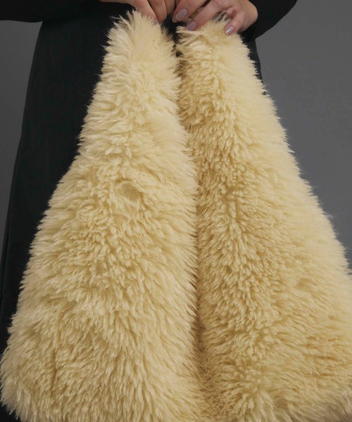 Edit Sheen（エディットシーン）の「エコファートライアングルトートバッグ（トートバッグ・レディース・イエロー/ブルー/ブラック/ベージュ・FREE）」の9枚目の写真