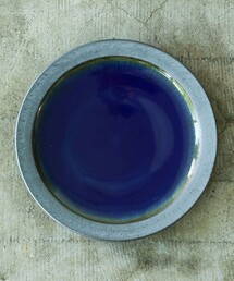 fennica（フェニカ）の「出西窯 / 縁鉄砂呉須釉 8寸皿（食器）」