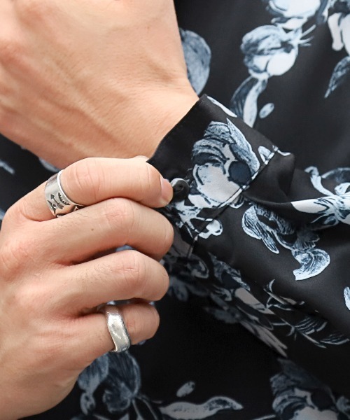 花柄レギュラーカラー長袖シャツ（シャツ/ブラウス）｜LUXSTYLE（ラグスタイル）