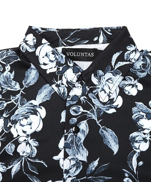 花柄レギュラーカラー長袖シャツ（シャツ/ブラウス）｜LUXSTYLE（ラグスタイル）