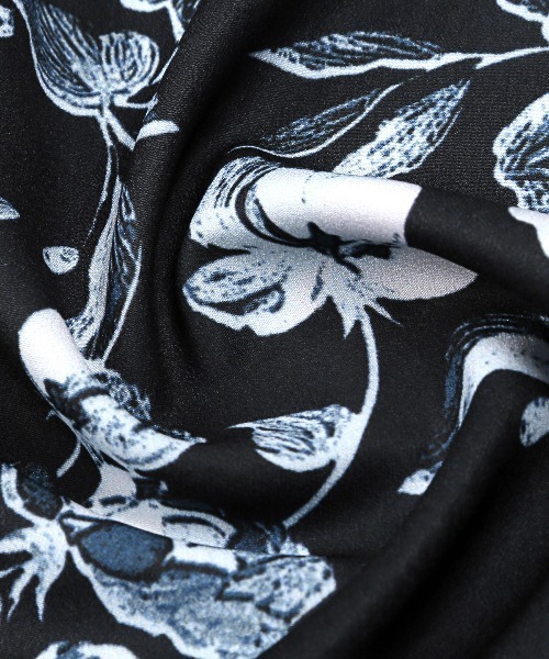 花柄レギュラーカラー長袖シャツ（シャツ/ブラウス）｜LUXSTYLE（ラグスタイル）