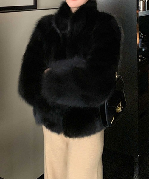 ｽﾀﾝﾄﾞｶﾗｰﾌｪｲｸﾌｧｰｼﾞｬｹｯﾄ（その他アウター）｜CADBURY（キャドバリー） 7,590円