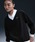 NIKE�i�i�C�L�j�́u�i�C�L �X�|�[�c�E�F�A �G�b�Z���V���� �E�B�����Y ���[�Y UV �E�[�u�� �����O�X���[�u V�l�b�N �g�b�v / Nike Sportswear Essential Women's Loose UV Woven Long-Sleeve V-Neck Top FV7650-010 Black�iT�V���c/�J�b�g�\�[�j�v�b�u���b�N