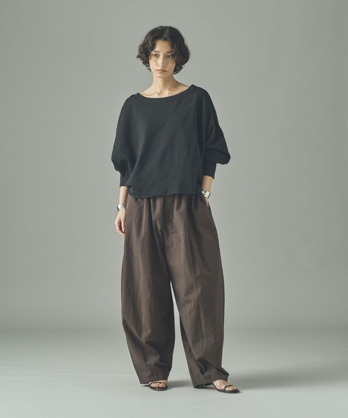 Curensology 25SS 〈&RC〉フレンチテリーショートプルオーバー Curensology(カレンソロジー)｜〈&RC〉フレンチテリーショート
