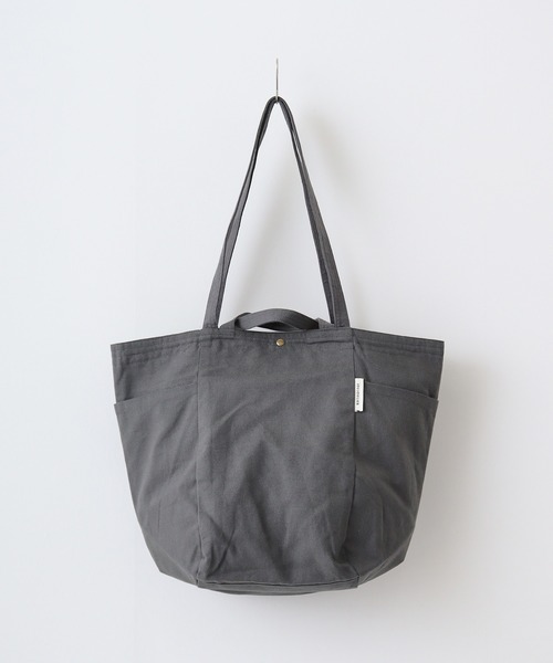 FUNALIVE(ファンアライブ)の「2HANDLEインドトートBAG(トートバッグ・レディース・ベージュ系/グリーン系/ピンク系/チャコール/イエロー系・FREE)」の6枚目の写真