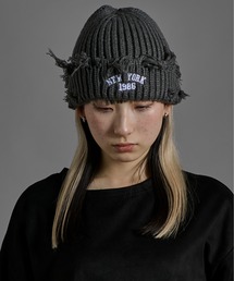 CALIFORNIA OUTFITTERS（カリフォルニア アウトフィッターズ）の「2-11D26 ニューヨーク ビーニー ニット帽（ニットキャップ/ビーニー・メンズ）」