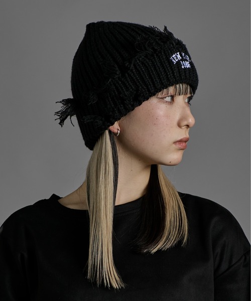 【美品】DIESEL ニット帽 ビーニー ニットキャップ CALIFORNIA OUTFITTERS（カリフォルニア アウトフィッターズ）の