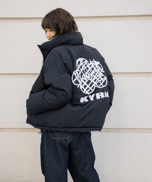 flower reversible down jacket / フラワーリバーシブルダウン