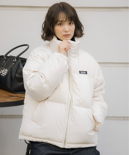 kaoyorinakami(カオヨリナカミ)の「flower reversible down jacket / フラワーリバーシブルダウンジャケット(ダウンジャケット/コート・メンズ・アイボリー/ブラック/カーキ・MEDIUM/SMALL/X-LARGE/LARGE)」の19枚目の写真