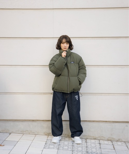 flower reversible down jacket / フラワーリバーシブルダウン