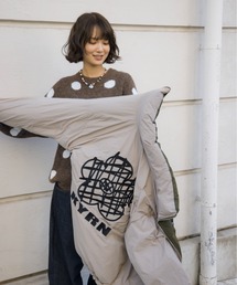 kaoyorinakami（カオヨリナカミ）の「flower reversible down jacket / フラワーリバーシブルダウンジャケット（ダウンジャケット/コート）」