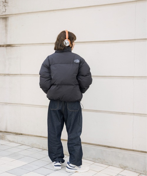 flower reversible down jacket / フラワーリバーシブルダウン