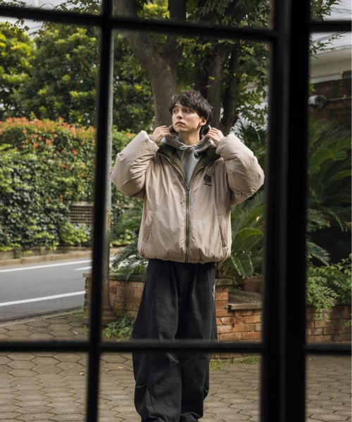 flower reversible down jacket / フラワーリバーシブルダウン 