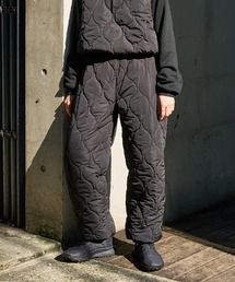 RVCA レディース RECESSION REVERSIBLE セットアップボトムス/ルーカキルティングリバーシブルスウェットパンツ