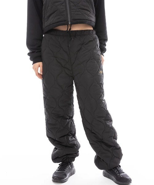 RVCA（ルーカ）の「RVCA レディース RECESSION REVERSIBLE セットアップボトムス/ルーカキルティングリバーシブルスウェットパンツ（スウェットパンツ・レディース・グレー/ブラック/ホワイト系その他・SMALL/MEDIUM）」の11枚目の写真