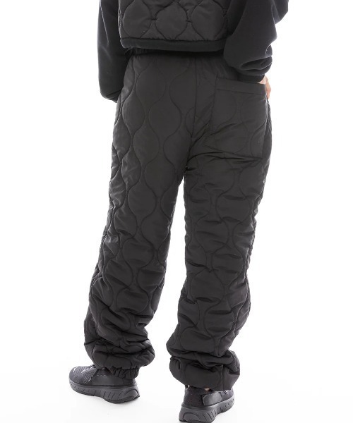 RVCA（ルーカ）の「RVCA レディース RECESSION REVERSIBLE セットアップボトムス/ルーカキルティングリバーシブルスウェットパンツ（スウェットパンツ・レディース・グレー/ブラック/ホワイト系その他・SMALL/MEDIUM）」の13枚目の写真
