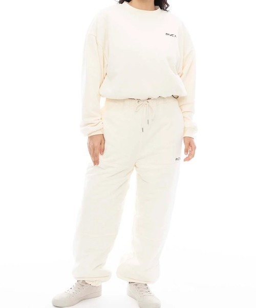 RVCA（ルーカ）の「RVCA レディース RECESSION REVERSIBLE セットアップボトムス/ルーカキルティングリバーシブルスウェットパンツ（スウェットパンツ・レディース・グレー/ブラック/ホワイト系その他・SMALL/MEDIUM）」の10枚目の写真