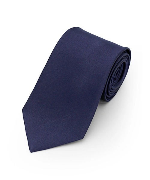 サテン 無地ネクタイ グレー/ワイン/ブラウン/ネイビー（ネクタイ）｜Perfect Suit FActory（パーフェクトスーツファクトリー）