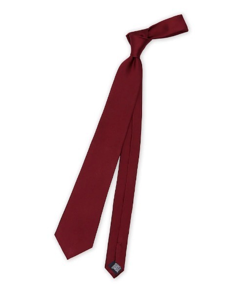 Perfect Suit FActory(パーフェクトスーツファクトリー)の「サテン 無地ネクタイ グレー/ワイン/ブラウン/ネイビー(ネクタイ・メンズ・ネイビー/グレー/ブラウン/ワイン・FREE)」の8枚目の写真