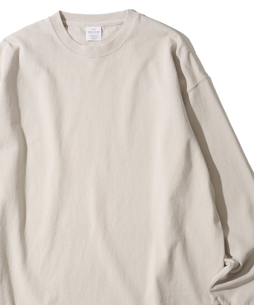 ADPOSION（アドポーション）の「【SEABEES/シービーズ】9オンス ヘビーウェイトロングスリーブTシャツ（Tシャツ/カットソー・メンズ・ブラック/ホワイト/グレー・LARGE/MEDIUM）」の3枚目の写真