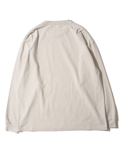ADPOSION（アドポーション）の「【SEABEES/シービーズ】9オンス ヘビーウェイトロングスリーブTシャツ（Tシャツ/カットソー・メンズ・ブラック/ホワイト/グレー・LARGE/MEDIUM）」の9枚目の写真