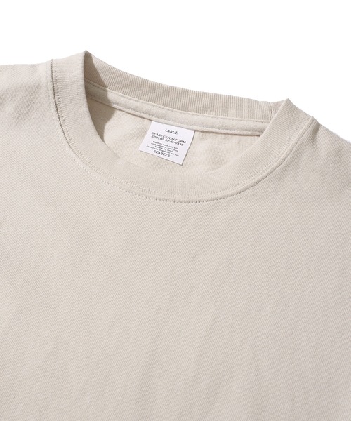 ADPOSION（アドポーション）の「【SEABEES/シービーズ】9オンス ヘビーウェイトロングスリーブTシャツ（Tシャツ/カットソー・メンズ・ブラック/ホワイト/グレー・LARGE/MEDIUM）」の10枚目の写真