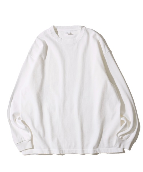 ADPOSION（アドポーション）の「【SEABEES/シービーズ】9オンス ヘビーウェイトロングスリーブTシャツ（Tシャツ/カットソー・メンズ・ブラック/ホワイト/グレー・LARGE/MEDIUM）」の4枚目の写真