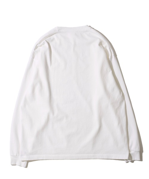 ADPOSION（アドポーション）の「【SEABEES/シービーズ】9オンス ヘビーウェイトロングスリーブTシャツ（Tシャツ/カットソー・メンズ・ブラック/ホワイト/グレー・LARGE/MEDIUM）」の5枚目の写真