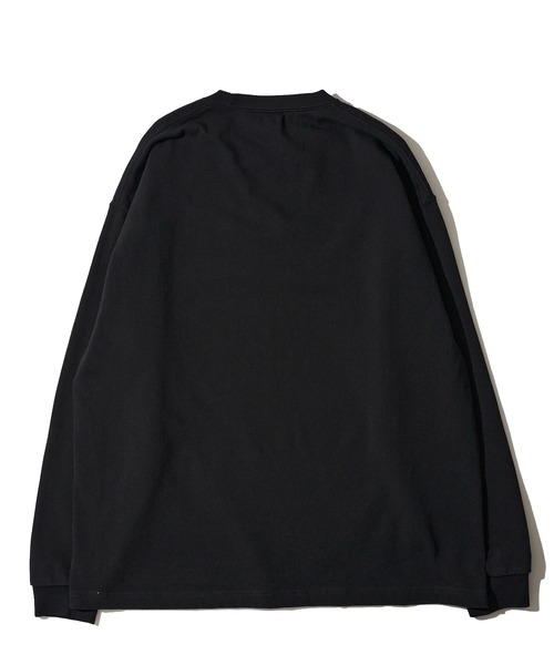 ADPOSION（アドポーション）の「【SEABEES/シービーズ】9オンス ヘビーウェイトロングスリーブTシャツ（Tシャツ/カットソー・メンズ・ブラック/ホワイト/グレー・LARGE/MEDIUM）」の7枚目の写真