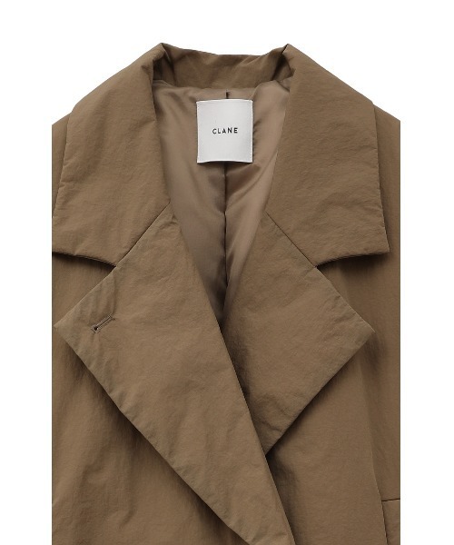 ジャケット・アウター [CLANE] COLOR DOWN CHESTER COAT CLANE/クラネ/COLOR DOWN CHESTER COAT