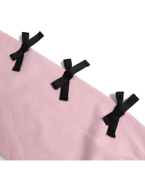 JENNI love（ジェニィラブ）の「【コットン100％】そでリボントレーナー（スウェット・キッズ・ブラック/その他/ピンク・130cm/140cm/150cm/160cm）」の9枚目の写真