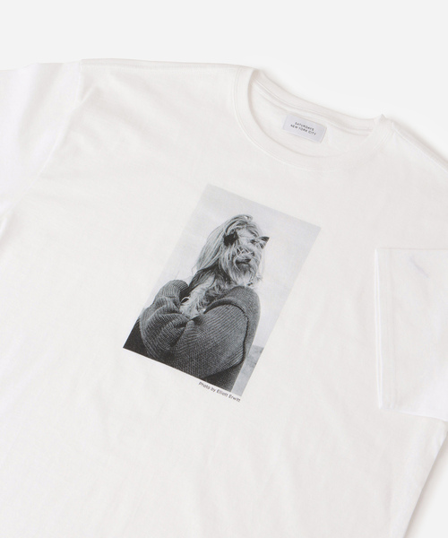 Saturdays NYC（サタデーズ ニューヨークシティ ）の「Elliott Erwitt  SS TEE（Tシャツ/カットソー・メンズ・ホワイト/ブラック・L/M/S/XL）」の5枚目の写真