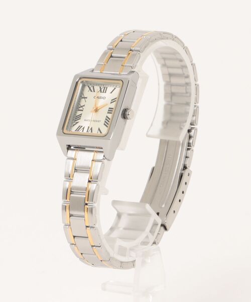 CASIO クラシックメタルスクエア 腕時計 CASIO 腕時計 「CASIO」クラシックメタルスクエア レディース