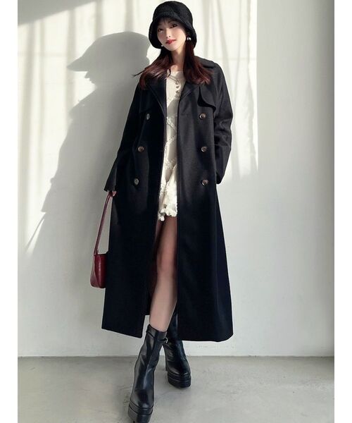 RESEXXY（リゼクシー）の「ツイードバケットハット（ハット・レディース・その他1/アイボリー/ブラック・FREE）」の18枚目の写真