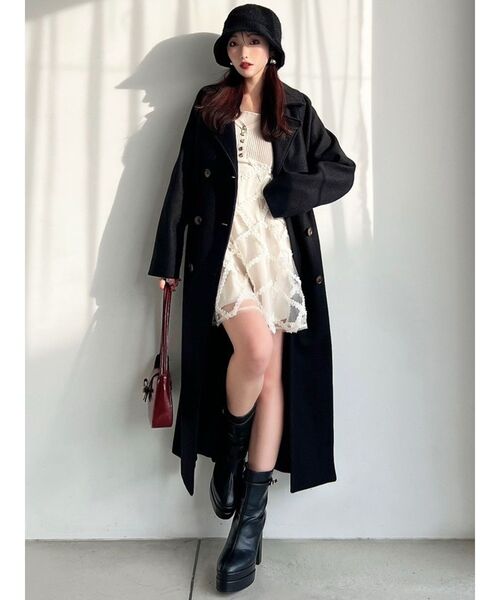 RESEXXY（リゼクシー）の「ツイードバケットハット（ハット・レディース・その他1/アイボリー/ブラック・FREE）」の19枚目の写真