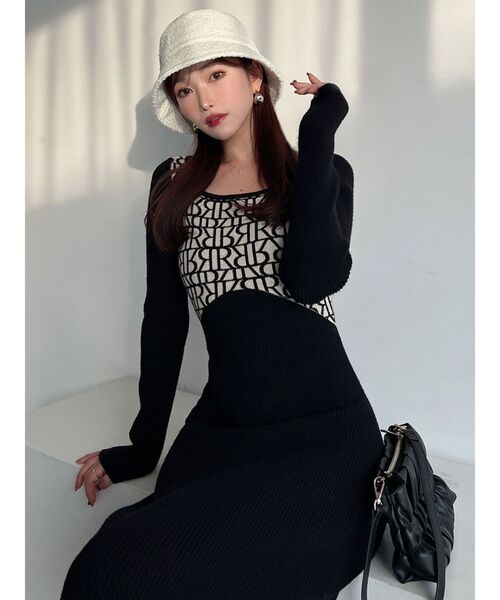 RESEXXY（リゼクシー）の「ツイードバケットハット（ハット・レディース・その他1/アイボリー/ブラック・FREE）」の22枚目の写真