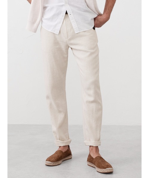 セール】BANANA REPUBLIC FACTORY STORE リネンブレンド スリム