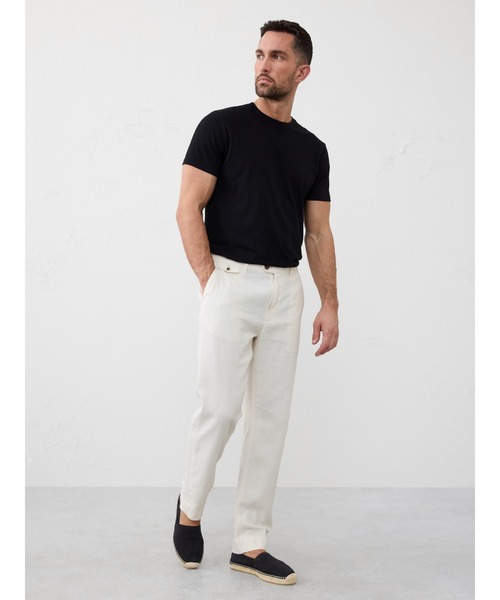 セール】BANANA REPUBLIC FACTORY STORE リネンブレンド スリム