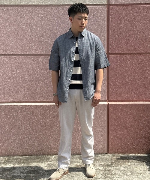 セール】BANANA REPUBLIC FACTORY STORE リネンブレンド スリム