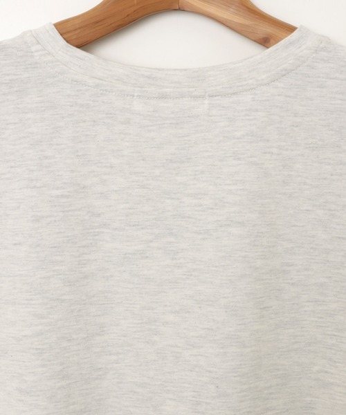 Freesia by andme(フリージアバイアンドミー)の「Glad Doggyロゴプリント半袖Tシャツ(Tシャツ/カットソー・レディース・オートミール/ライトピンク/オフホワイト・FREE)」の17枚目の写真