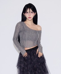Mellow One Shoulder Tops / ワンショルダーメロートップス メローデザイン