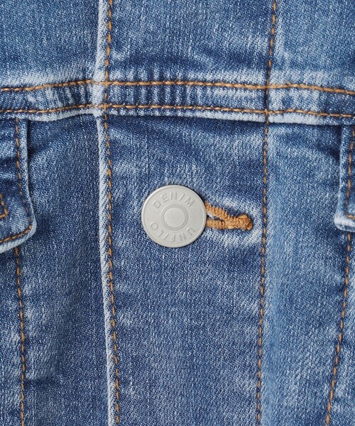 UNFILO（アンフィーロ）の「【UNFILO DENIM】撥水 デニムジャケット（デニムジャケット・レディース・ネイビー系/サックスブルー系・XX-LARGE/X-LARGE）」の13枚目の写真