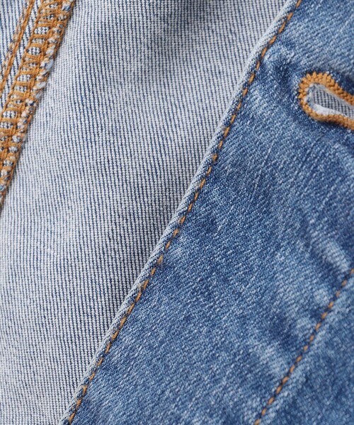 UNFILO（アンフィーロ）の「【UNFILO DENIM】撥水 デニムジャケット（デニムジャケット・レディース・ネイビー系/サックスブルー系・XX-LARGE/X-LARGE）」の14枚目の写真